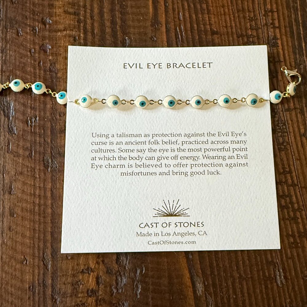 Cast Of Stones - Evil Eye Bracelet